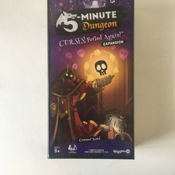 5-Minute Dungeon: Curses! Foiled Again! Expansion Curses Expansion New Wiggles - Picture 1 of 16